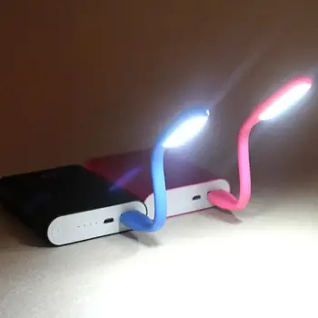 Mini Nešiojamas Lankstus Šviesus USB LED Šviesos Lempa už Kompiuteris, Nešiojamas KOMPIUTERIS Nuotrauka 2