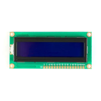 Nemokamas Pristatymas 3pcs/daug kokybės lcd1602 3.3 V, mėlyna LCD lcd Balta Pobūdžio Mėlyna Arduino Lempos LCD Ekranas Modulis 1602A