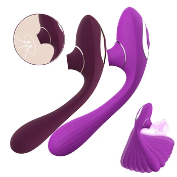 Klitorio Čiulpti Vibratorius Vaginos Siurbimo Įrenginį G-taško Vibratorius Moterų Masturbacija Prietaiso Skundą Sekso Produktai -40