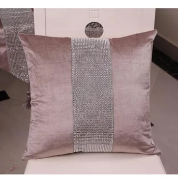 Nauja Europos prabangių deimantų Pagalvėlė Padengti Atveju pagalvėlė padengti aksomo sofa aikštėje miegoti ne namuose automobilio kambarys Dec didmeninė #954