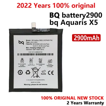 100% Originalus 2900mAh Telefono Baterija BQ Aquaris X5 Telefonas Aukštos Kokybės Įkraunamas Baterijas Nemokamai Įrankiai Nuotrauka 2