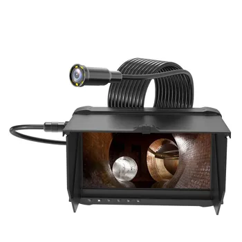 5 colių LCD ekrano Nutekėjimo Tikrinimo Kamera Kanalizacijos Vamzdžių Pramonės Endoskopą Vandeniui IP68 Videoscope