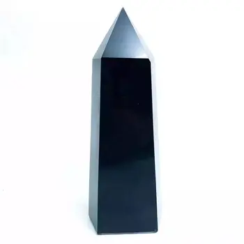 MOKAGY 500G-1000G Gamtos Obsidianas Kvarco Akmens Didelių Kristalų Lazdelė Taškas Gydymo 1pc