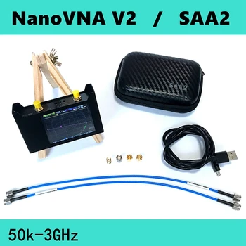 V2 3G Vektoriaus Tinklo Analizatorius S-A-A-2 NanoVNA Antenos Analizatorius Trumpųjų HF VHF UHF su EVA Atveju Antena Analizatorius Nuotrauka 2