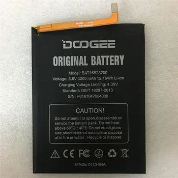 Originalus 3200mAh Baterija DOOGEE Y6 Y6C Y6 fortepijonas 5.5 colių Mobiliojo Telefono Li-ion Baterijos Bateria +Įrankiai +Lipdukai Nuotrauka 2