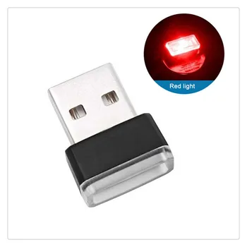 1pcs Mini LED Automobilių Šviesos USB Atmosfera dega Lexus LF-A-F LF- 