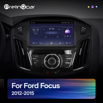 Automobilių Android 12 Radijas Stereo Imtuvas Ford Focus MK 3 3 2012-2015 m. Vaizdo Grotuvas, Multimedia Navigacijos GPS 2 Din Nuotrauka 2