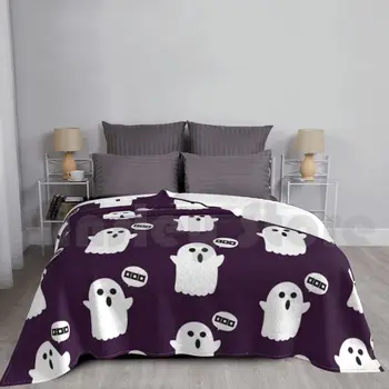 Boo! Antklodė Už Sofa-Lova Kelionės Dvasios Boo Helovinas Pabaisa