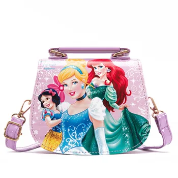 Disney princesė vaikų pu krepšys mergina Užšaldyti Elsa pečių maišą Sofija rankinės, vaikas mados pirkinių krepšys dovanų Nuotrauka 2
