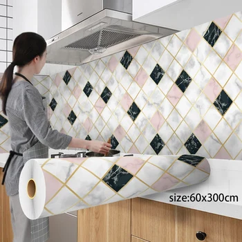 300Cm Tapetai Aliuminio Danga Vandeniui Modernus Gyvenamasis Kambarys, Virtuvė, Lipni, Kreipkitės Sienų Lipdukai Namų Dekoro